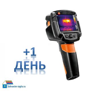 Аренда тепловизора Testo 869 с матрицей 160*120 на каждые последующие сутки (+1 день)