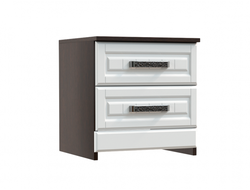 Спальня ВЕНЕЦИЯ-1 - Секция-12 Тумба прикроватная Венге/Белое дерево