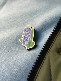 ЗНАЧОК "ГИАЦИНТ"