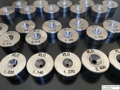 VLC Фильеры (волоки) PCD для жесткой проволоки диаметром 0.201-0.500