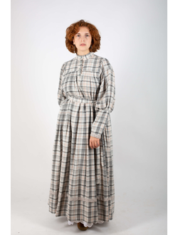 Платье "Поморское" в клетку