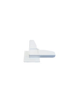 Уголок для внутренней москитной сетки БЕЛЫЙ 1шт