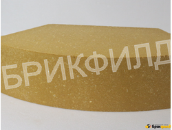 Кирпич облицовочный фигурный (5) "Колонна". Желтый. Кирпичный завод Брик Филд