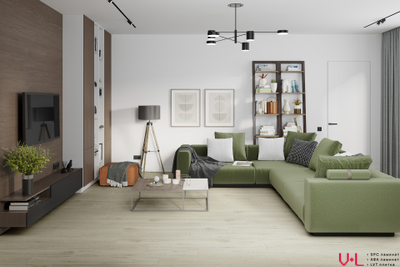 Кварцвиниловая плитка Damy Floor Family LVT Дуб Светлый TCM285-15-LVT