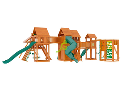 Деревянная детская площадка для дачи "Великан Deluxe"  купить в Воронеже