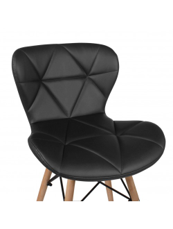 Дизайнерский стул «Перфекто», WX-854 (черный)