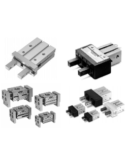 Пневматические захваты с параллельным раскрытием