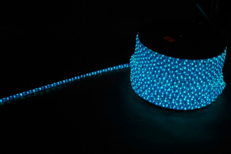 Дюралайт светодиодный Feron LED-F3W 3-х жильный , красно-синий/сине-белый 2,88Вт/м 72LED/м 50м 220V