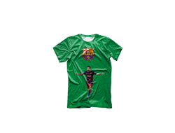 Футболка Лионель Месси, Lionel Messi с полной запечаткой №16