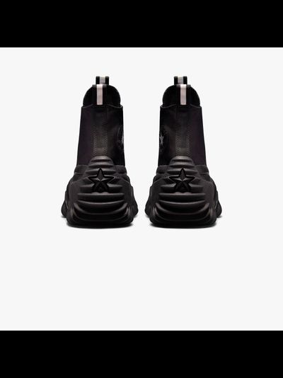 Кеды Converse Run Star Motion (Конверс Ран Стар Моушен) Hi Top Total Black черные высокие