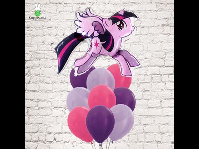 10 шаров на грузе + фигура