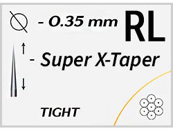 CNC - Round Liner Super Tight X-Taper / 0.35