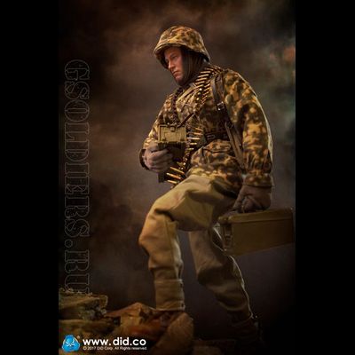 Костюм немецкого солдата времен Второй мировой войны 1/6 (D80125) - DID