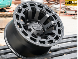 Комплект дисков R17 9,0J ET+0 5*150 Black Rhino Razorback Черный матовый (R653)