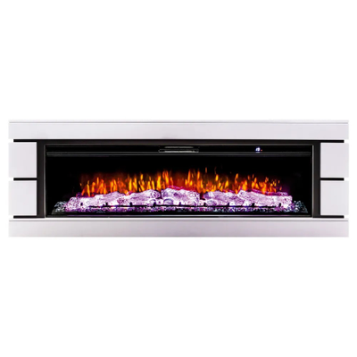 Линейный электрический камин Seattle WT с очагом Jasper 62