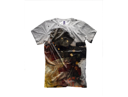 Футболка "Counter-Strike, CS GO, Контр Страйк" 3D, с полной запечаткой №46