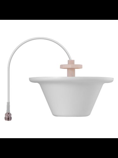 Антенна DO-700/2700-4 Внутренняя потолочная антенна, усиление 3-5 дБ, кабель 0.3 м, N-розетка