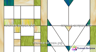 Витражная пленка Т-47