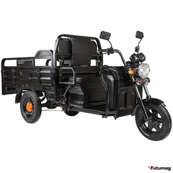 Грузовой электротрицикл Rutrike D2 1500 60V1000W черный