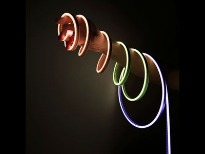 Гибкий светодиодный неон 5050 60LED/m 8x16мм 220V IP67 RGB