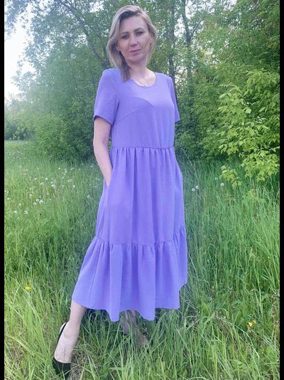 Платье 644-0424 Сирень