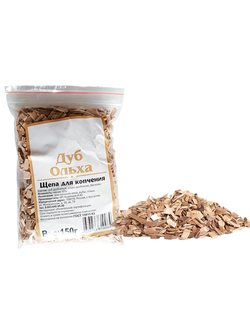 Щепа для копчения (дуб), 150гр