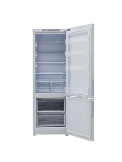 двухкамерный холодильник с нижним расположением морозильной камеры