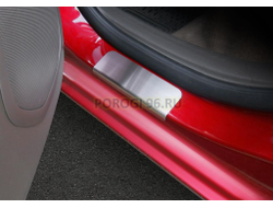 Накладки на пороги для Ravon R4 2016-