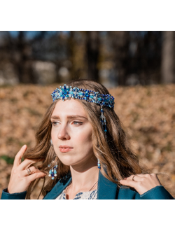 Очелье хрустальное "Василиса"