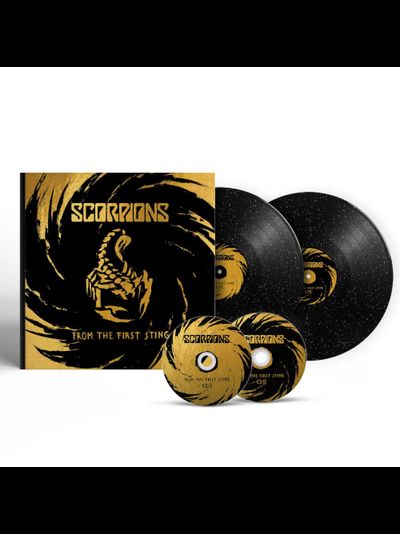 SCORPIONS - From the First Sting 2-CD + 2-LP Bookpack Deluxe