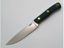 Нож фултанг TKK сталь N690 микарта изумруд