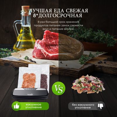 Вакуумный упаковщик пищевых продуктов SaengQ VFS