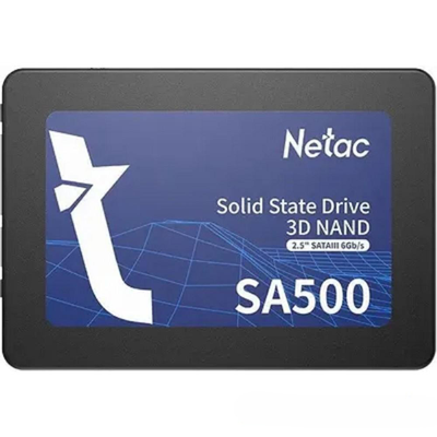 Накопитель SSD Netac SATA III 512Gb SA500 2.5" RTL (NT01SA500-512-S3X)