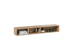 Гостиная ХИЛТОН - Полка настенная Дуб Крафт золотой