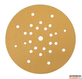 Шлифовальный диск GOLD (Диаметр - 225 мм) 27 отверстий