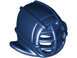 Minifigure, Headgear Ninjago Kendo Helmet, Dark Blue (98130 / 6331588)