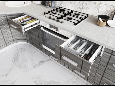 Кухня "Бомбей" МДФ (ТЭКС)