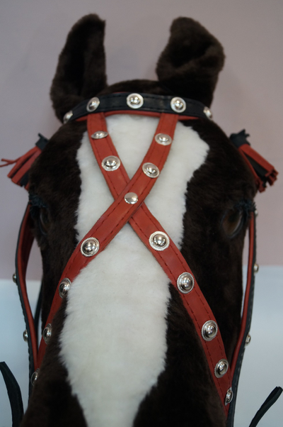 Узда кожаная (размер COB)