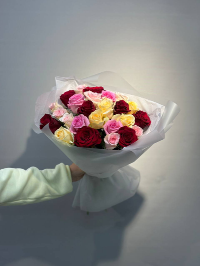 Букет из кенийских роз 25