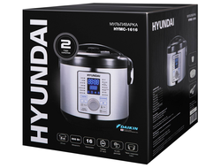 Мультиварка Hyundai HYMC-1616 серебристый/черный
