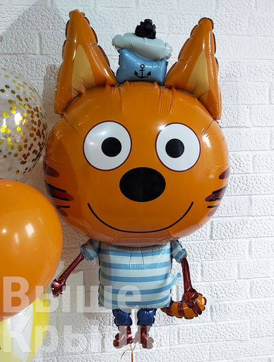 Сет "Кот Коржик" (11 шариков)