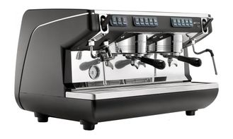 Кофемашина Nuova Simonelli Appia Life 2Gr V black высокие группы, экономайзер, автомат, черная