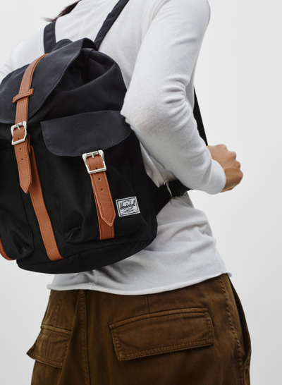 Рюкзак Herschel Dawson Black/Tan Synthetic Leather