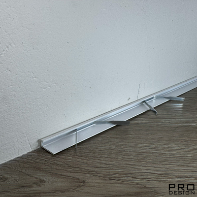 Щелевой плинтус PRO DESIGN MINI 7067 RAL 9003 белый