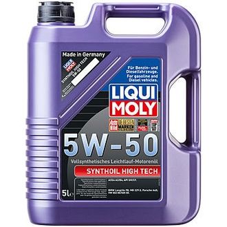 Купить моторное масло Liqui Moly Synthoil High Tech 5W-50