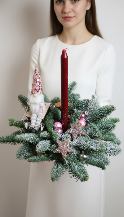 Новогодняя композиция № 1142