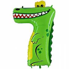цифра 7 (крокодил) Grabo  101 см