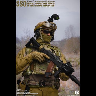 Боец сил специальных операций (ССО) РФ, лимитированная версия - Коллекционная ФИГУРКА 1/6 Russian Special Operations Forces (SSO) (26060S) - Easy&amp;Simple
