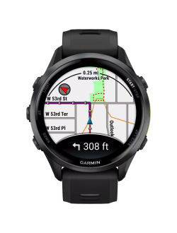 Часы Garmin Forerunner 970 Carbon Grey DLC Titanium Black / Translucent Whitestone