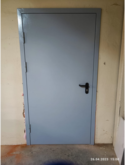 Дверь в электрощитовую противопожарная 2000*1000  EI 60  с доставкой и установкой в Москве и Московской области "Под ключ"